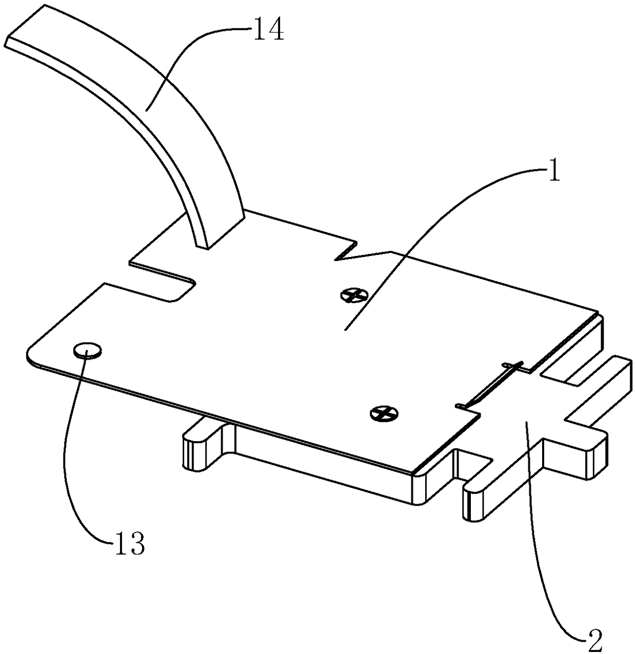 Automatic production device for relay armature