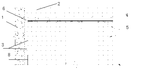 Construction method for preventing and treating cracks between concrete structure and filler wall