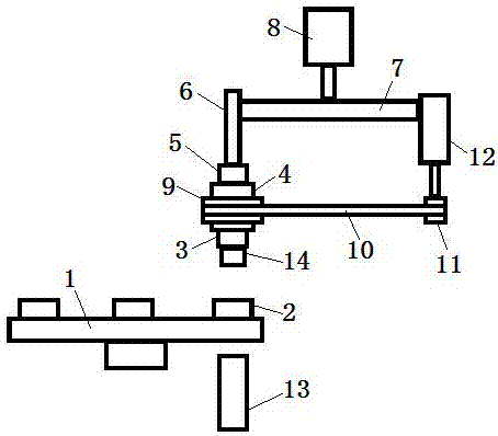 Online image detection system of bottle cap