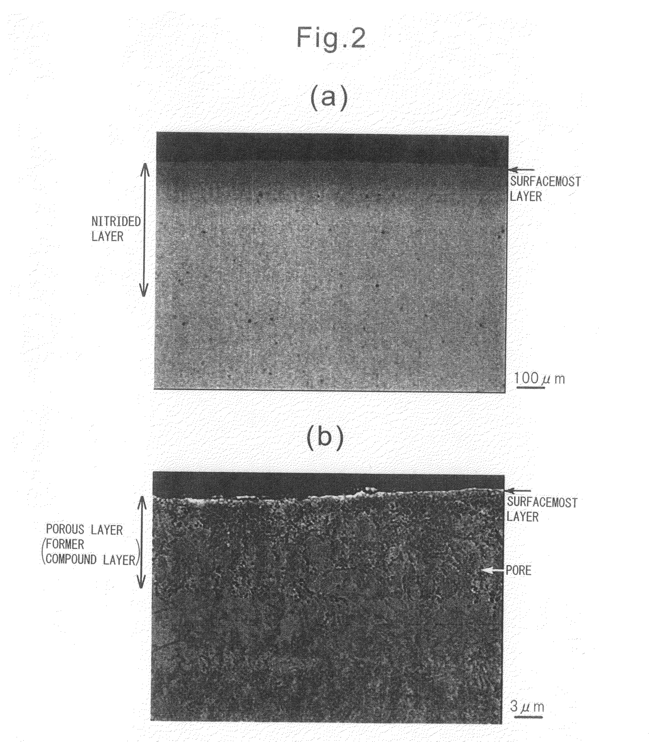 Steel for machine structure use for surface hardening and steel part for machine structure use