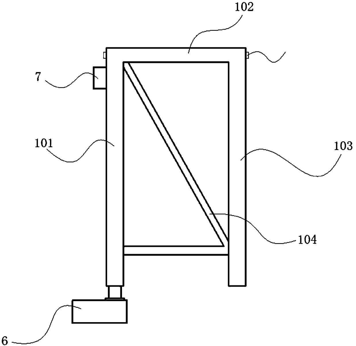 Lifting rotary type vehicle parking device for household