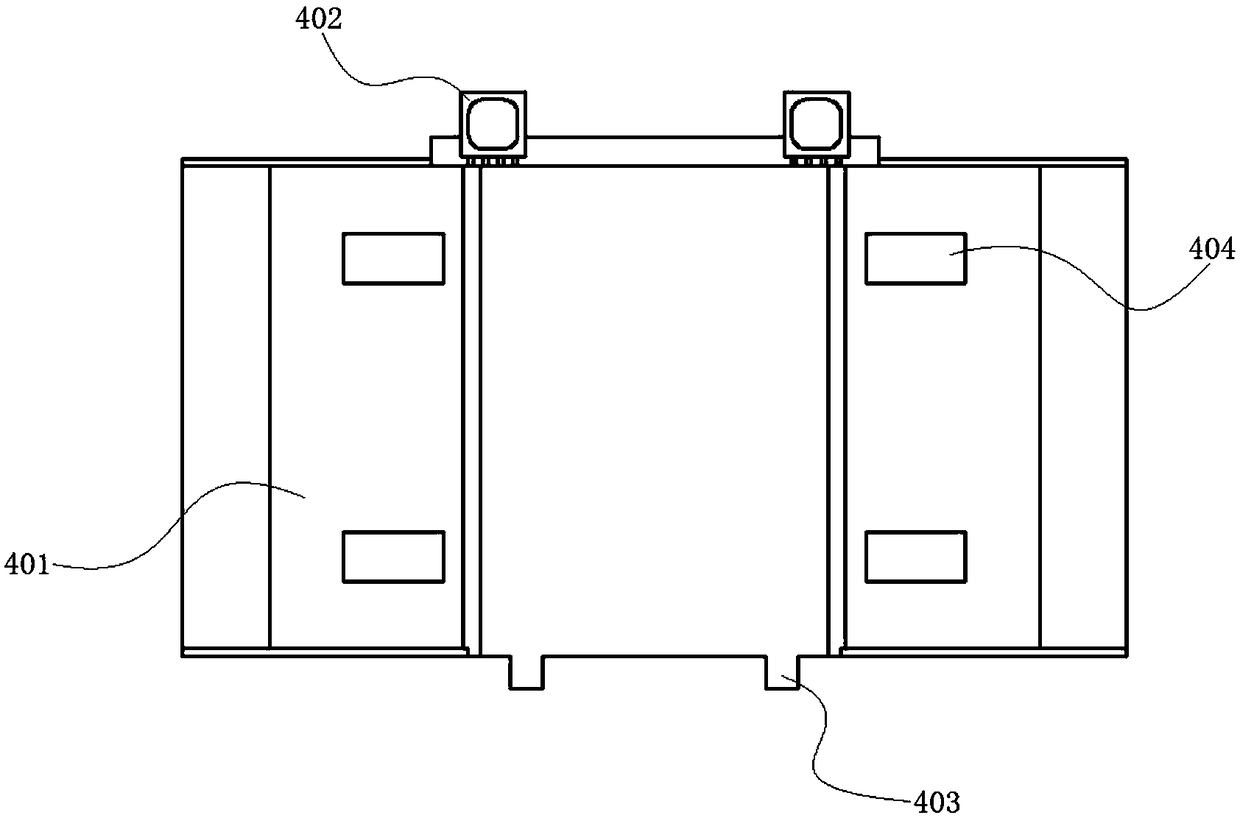 Lifting rotary type vehicle parking device for household