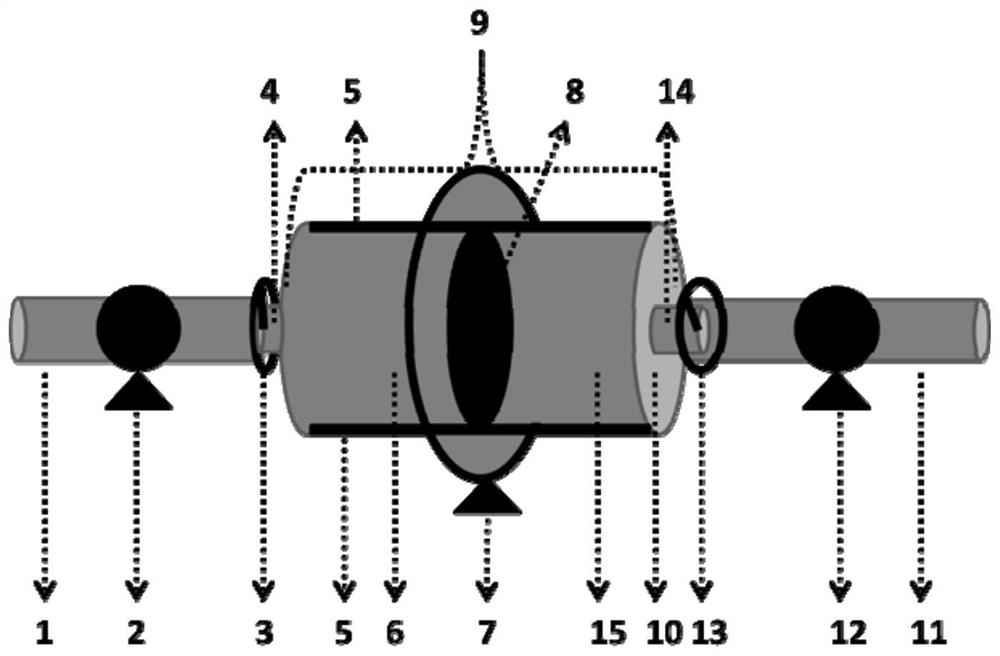 A lithium slurry battery storage tank system