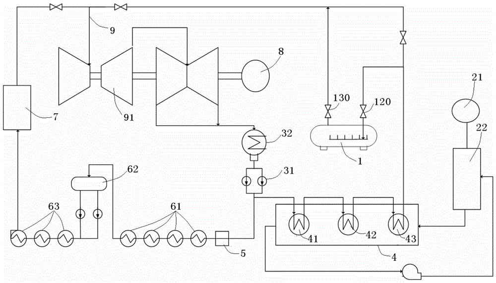 Power Generation Systems Including Steam Heat Accumulators