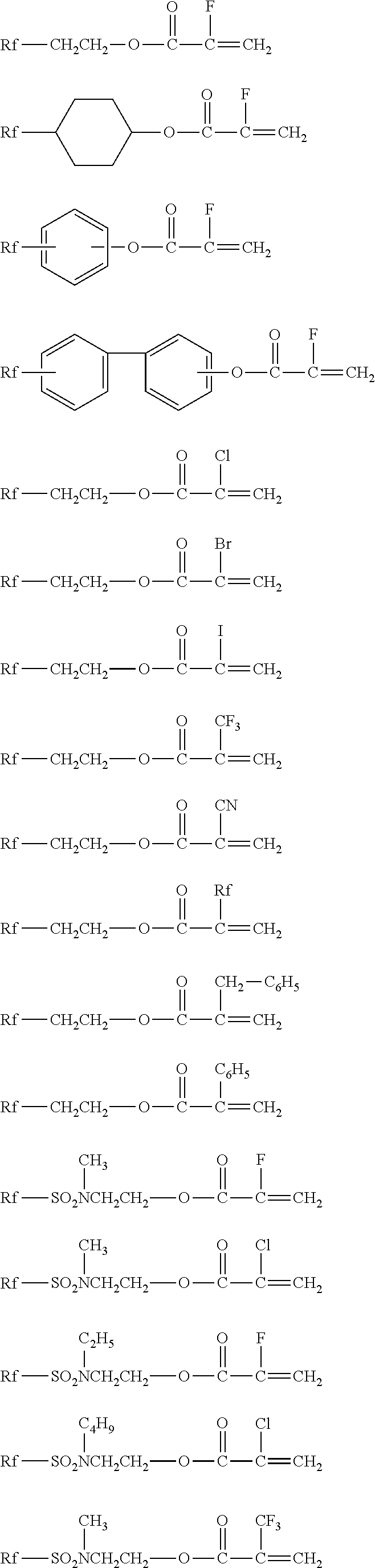 Treatment comprising water- and oil-repellent agent