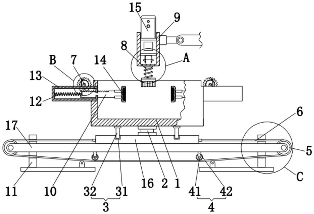 Three-dimensional curved surface polishing device