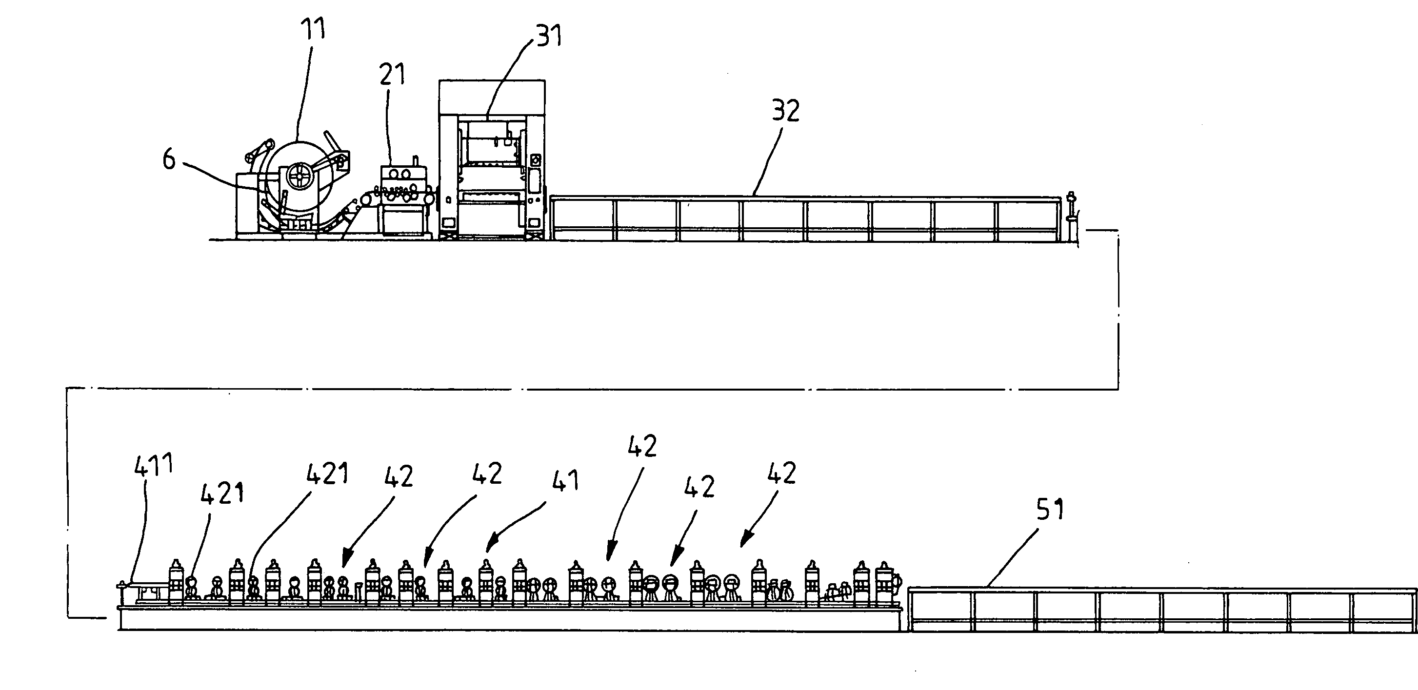 U/Z-shaped steel bar manufacturing process