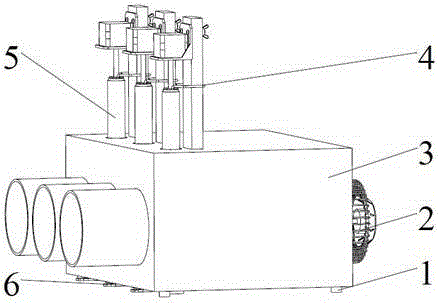 Stepping motor driven virtual olfactory smell generation device