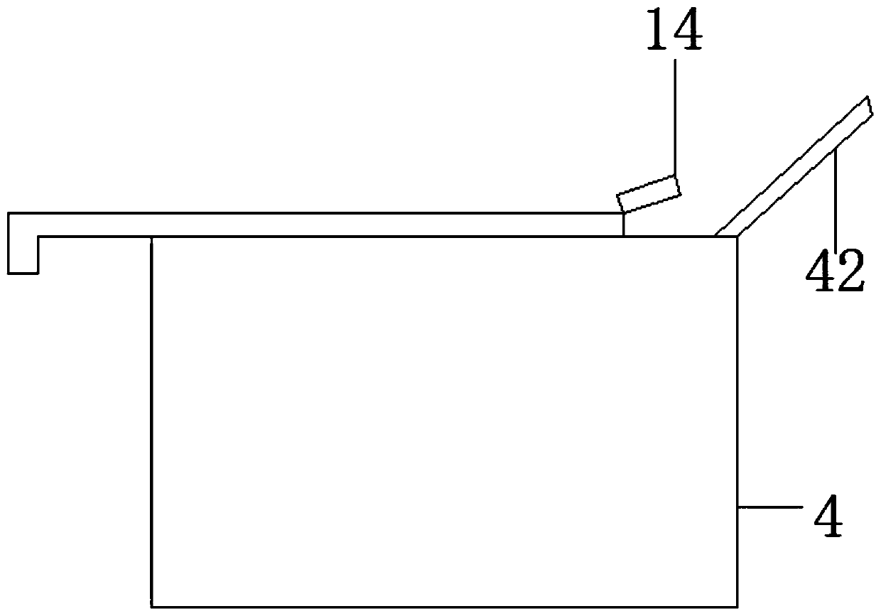 A placement table for a quilt machine workshop