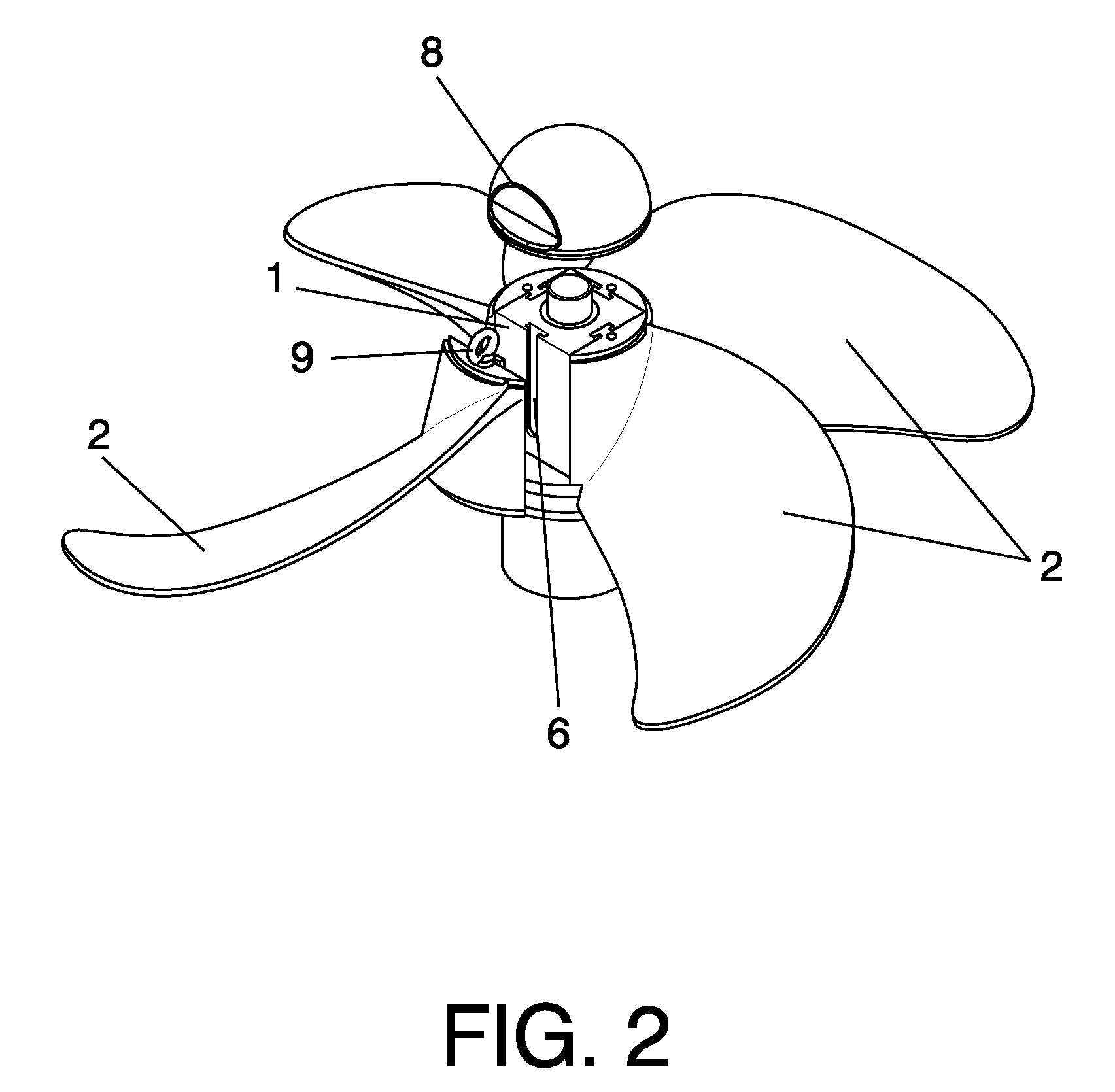 Propeller for vessels