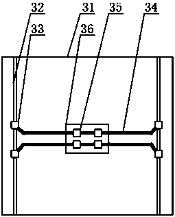 Computer motherboard welding operation device