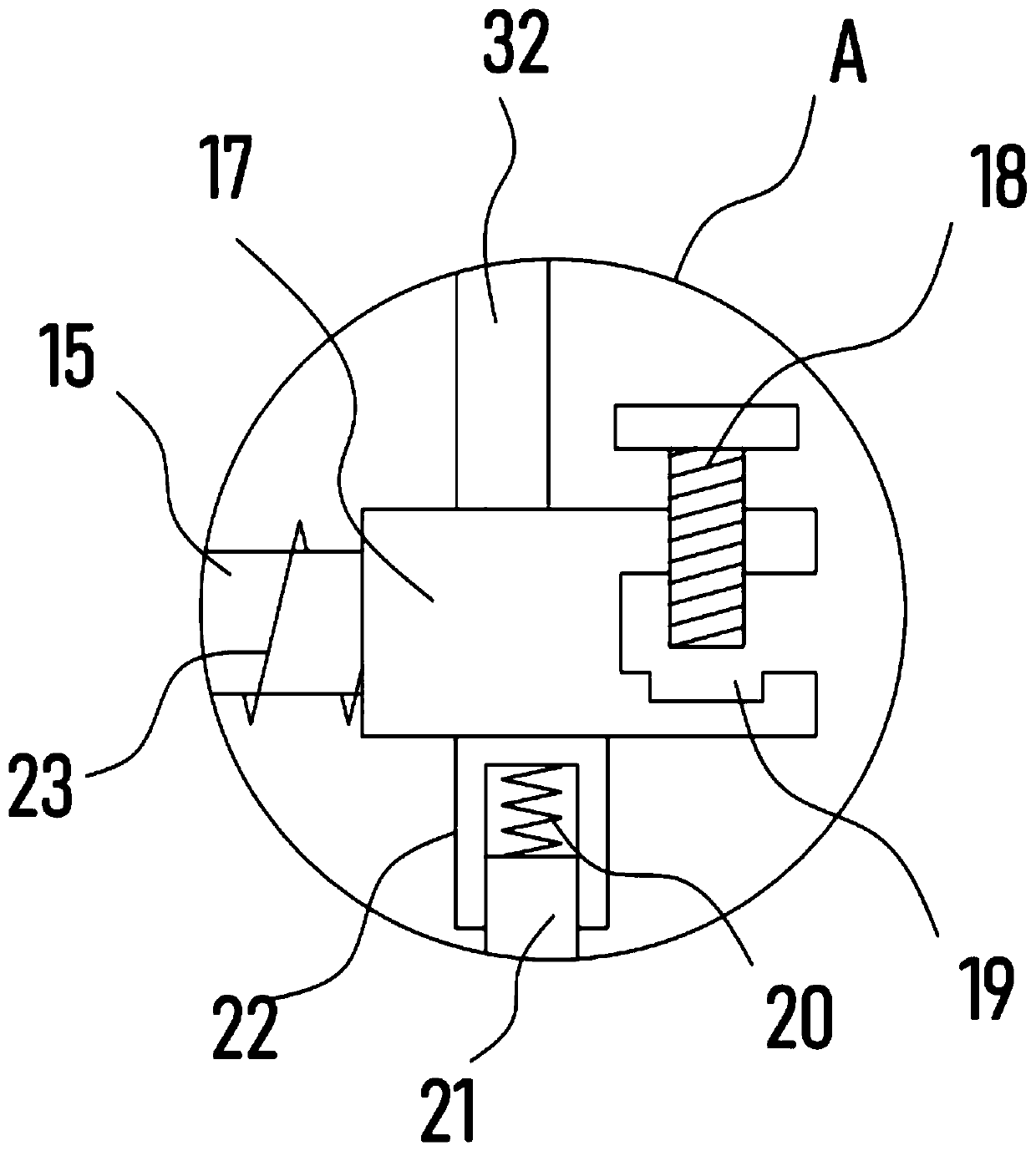 Leather stretching and leveling device for leather product production