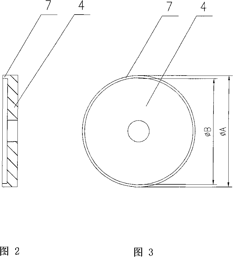 Machining device of excircle of thin-walled workpiece of motor