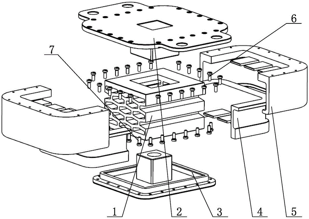 Ultralow-frequency and shock-resistance metamaterial vibration isolating device