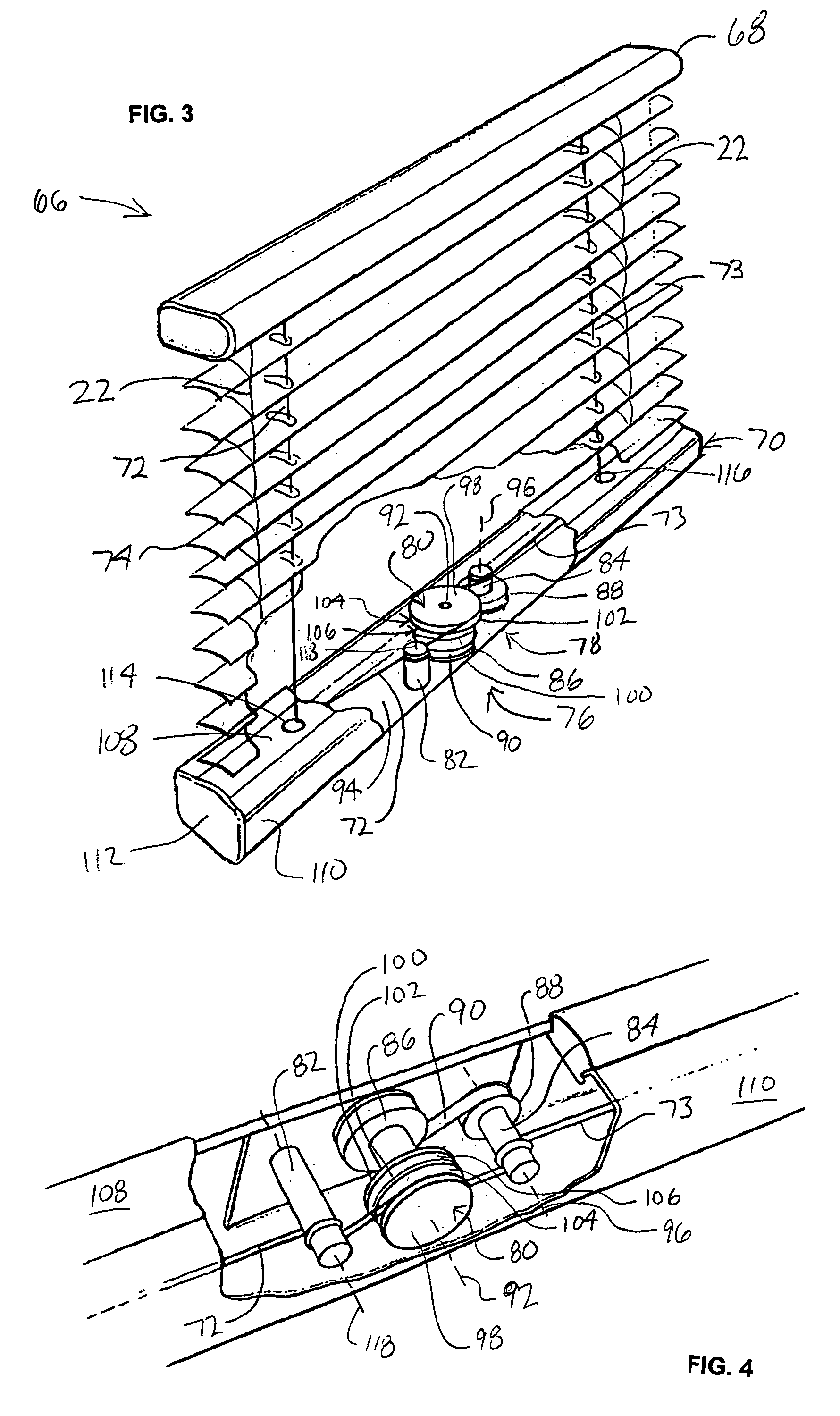 Cordless blind