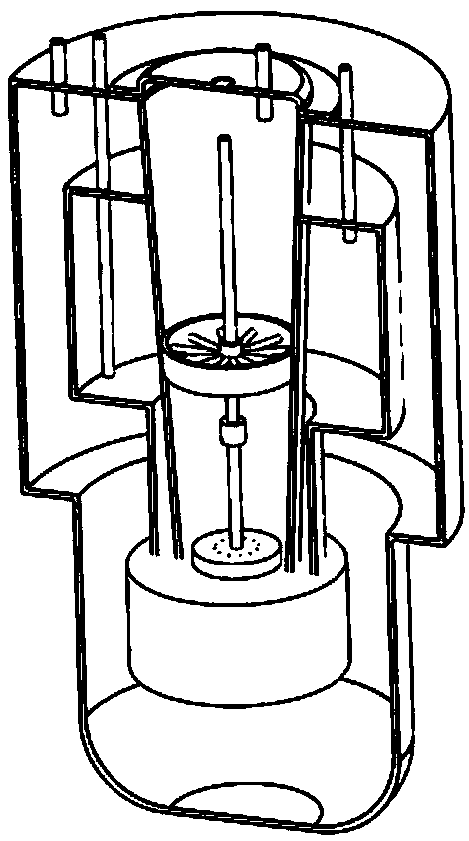 Low-temperature thermocouple calibration device for 77-90K temperature area