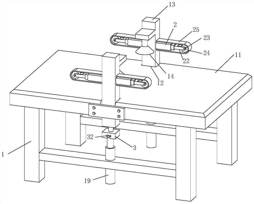 Garment tailoring auxiliary negative pressure clamping device