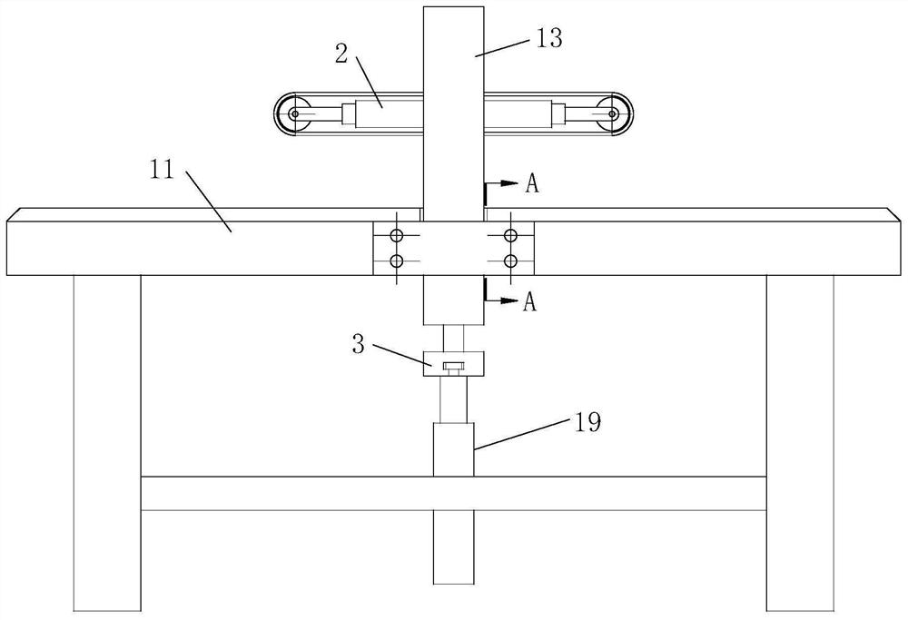 Garment tailoring auxiliary negative pressure clamping device