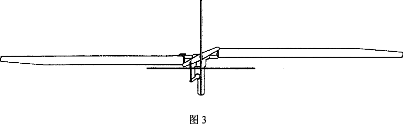 Rolling control mechanism for minitype ornithopter