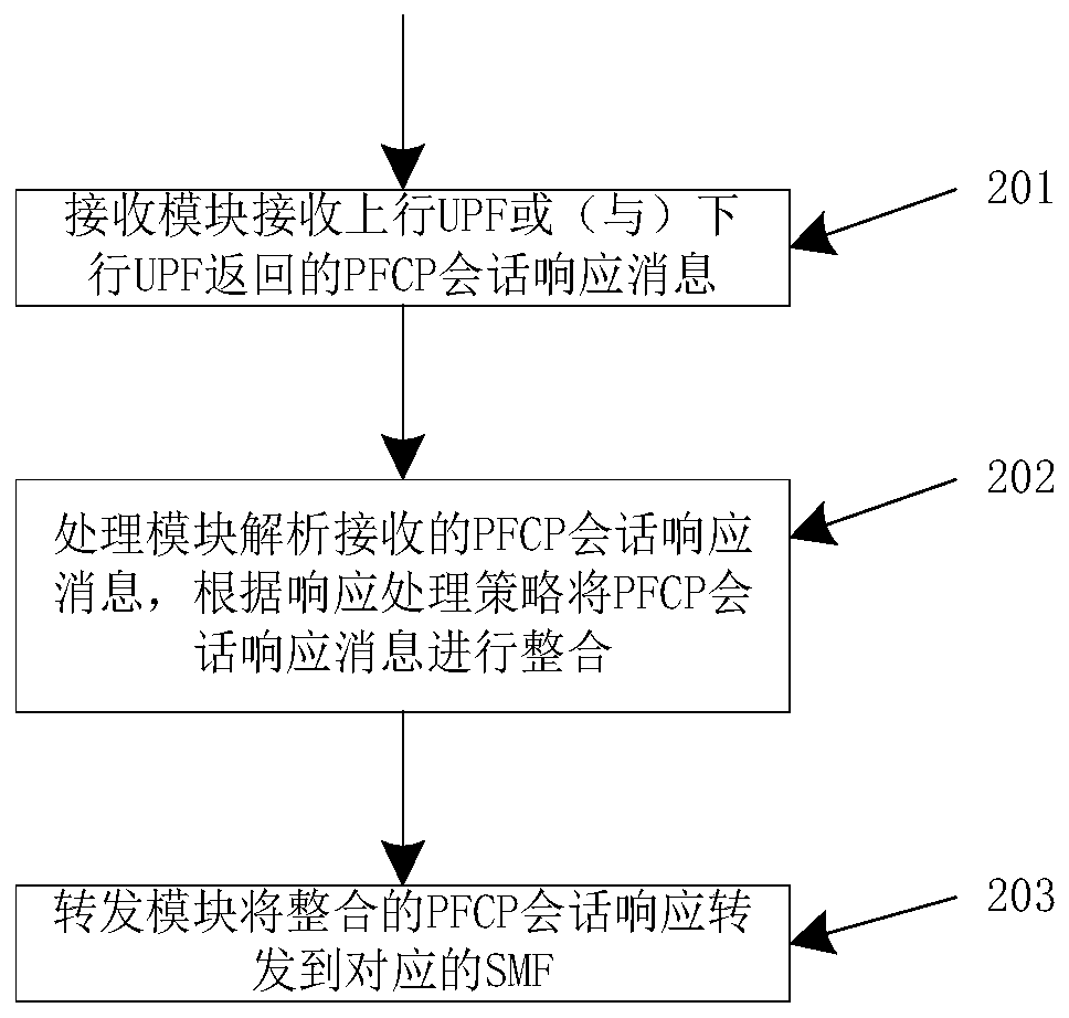 PFCP session processing method and device