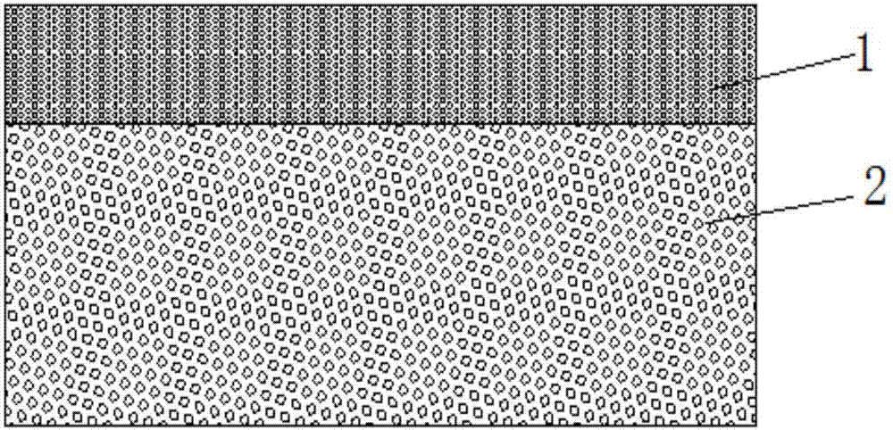 Color-changing water-permeable brick with gradient pore structure and preparation method of color-changing water-permeable brick