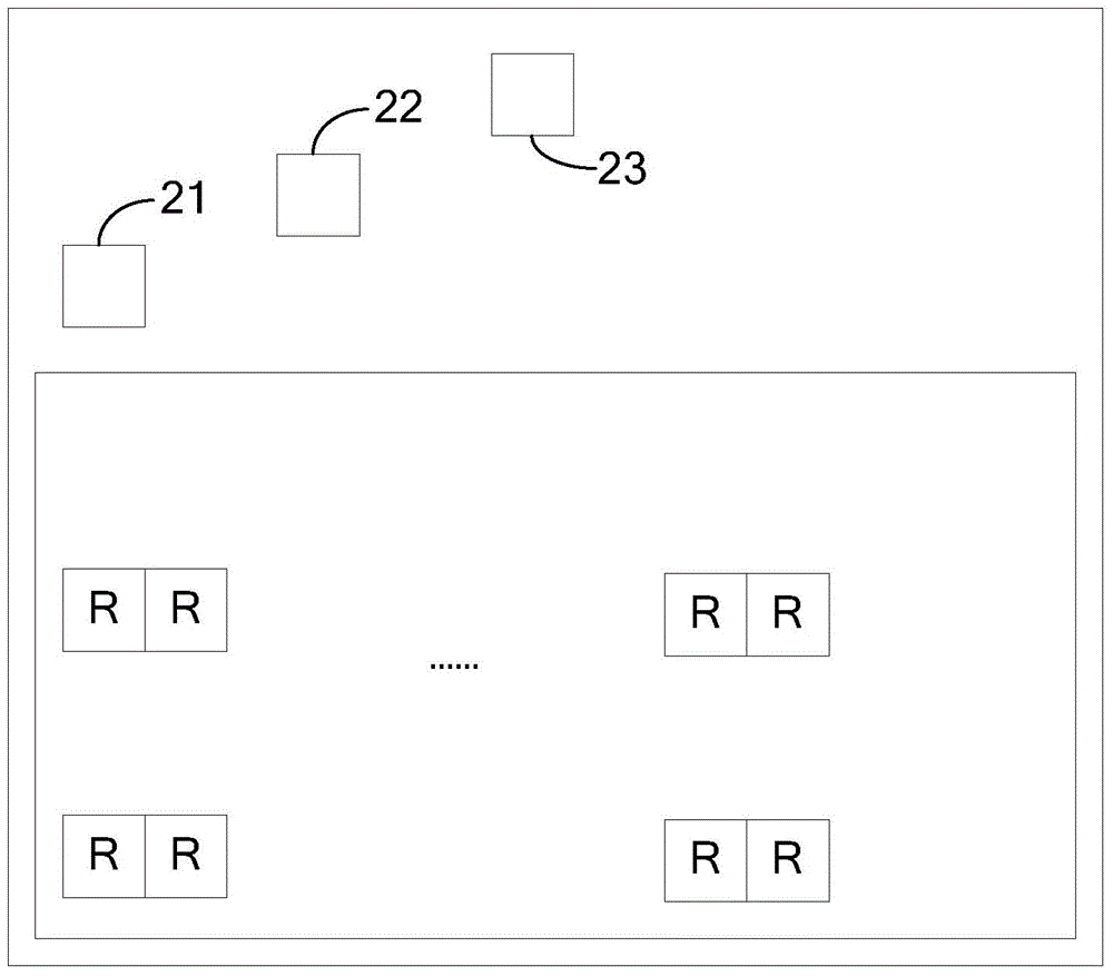 Color-resistor mask plate and application method thereof