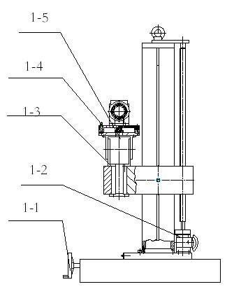 Test bed for steering system of electro-hydraulic servo automobile