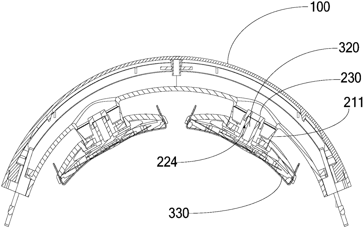 Neck massage device