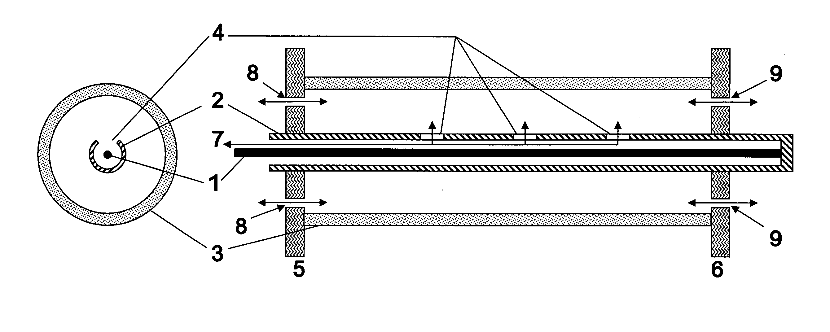 Device and method for producing high power microwave plasma