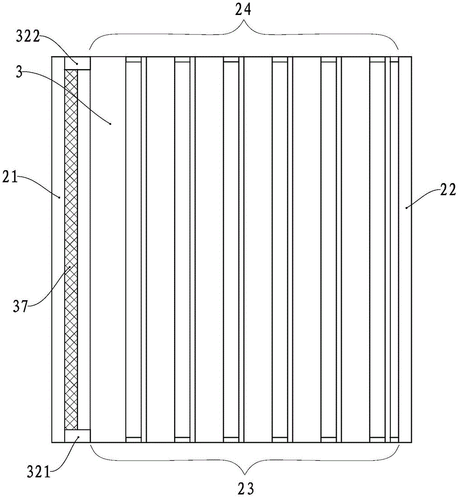 Inclined plate sedimentation device and sedimentation tank