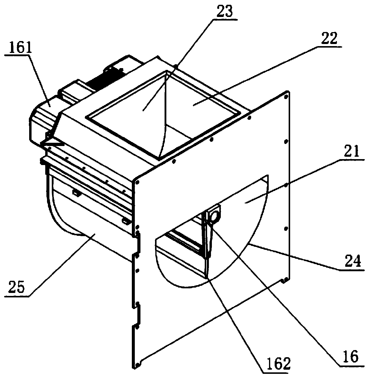 Intelligent dish-frying machine and dish-frying method