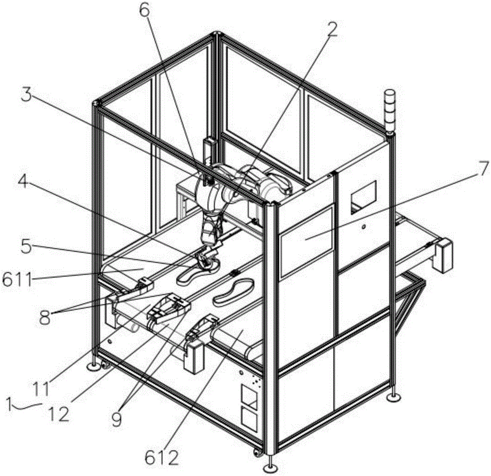 Visual inspection system and method for glued products