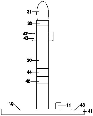 Table lamp capable of automatically adjusting brightness