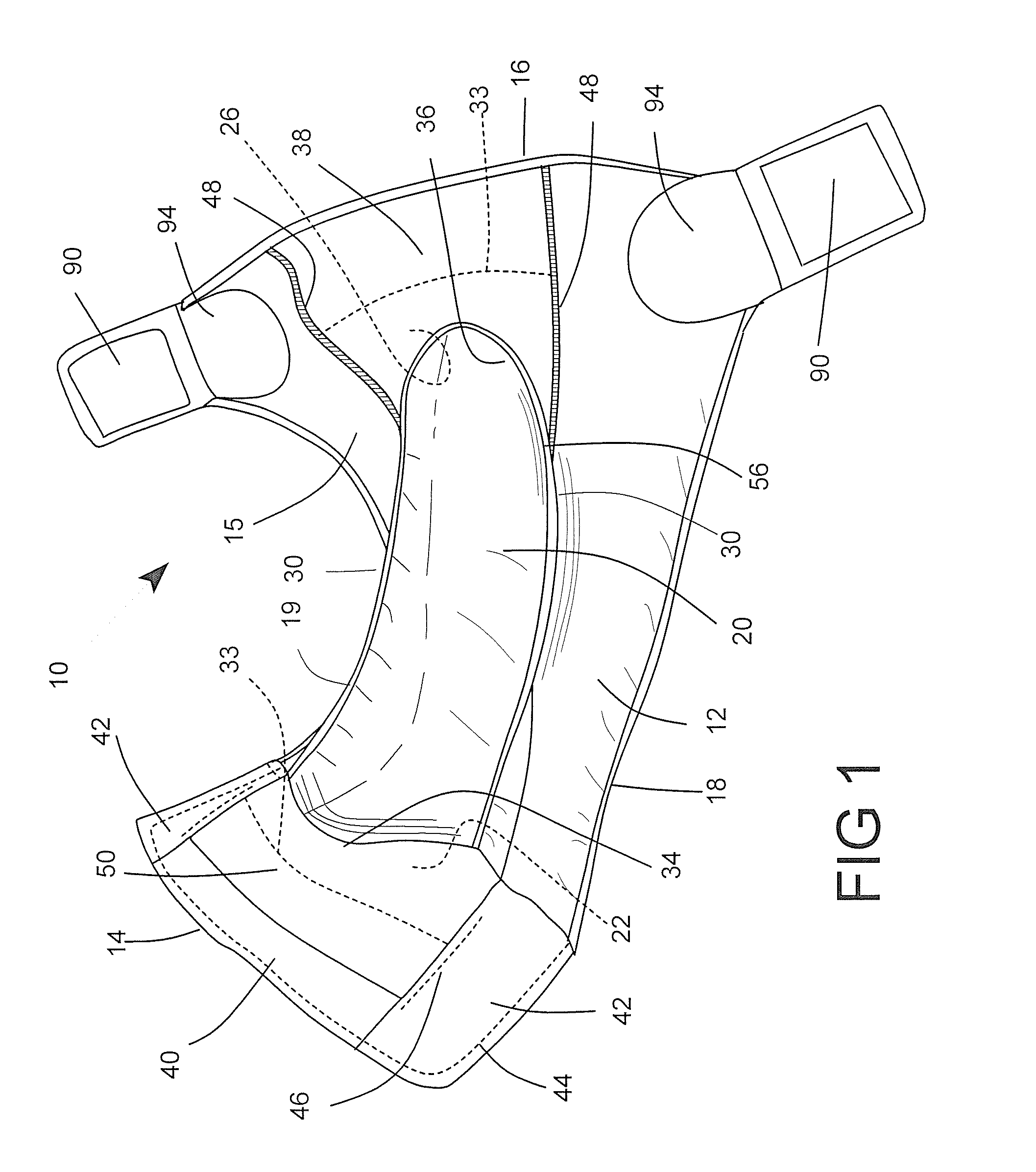 Comfort diaper assembly