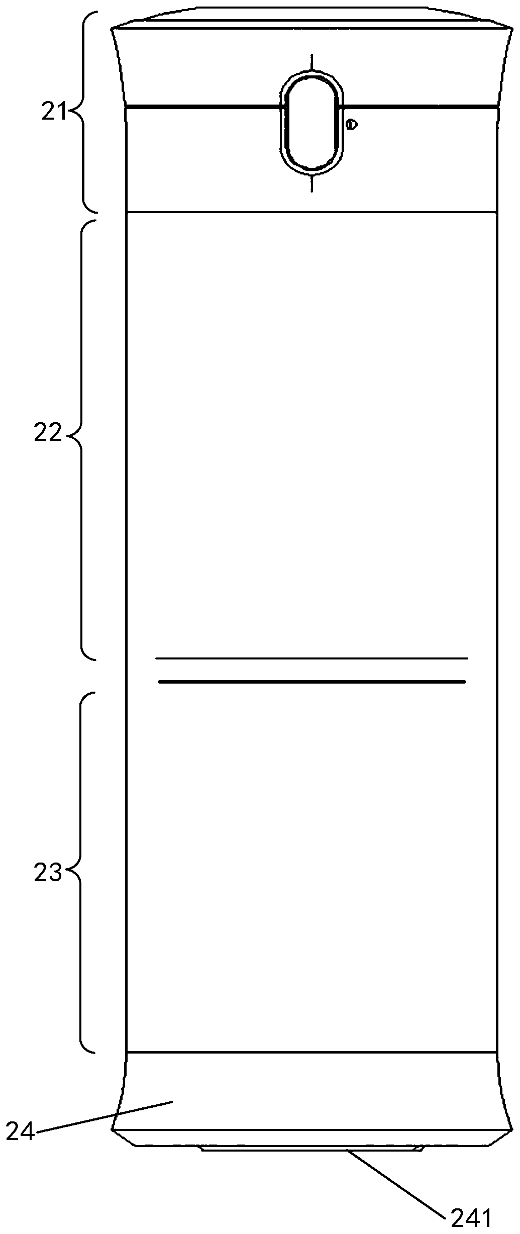 container structure