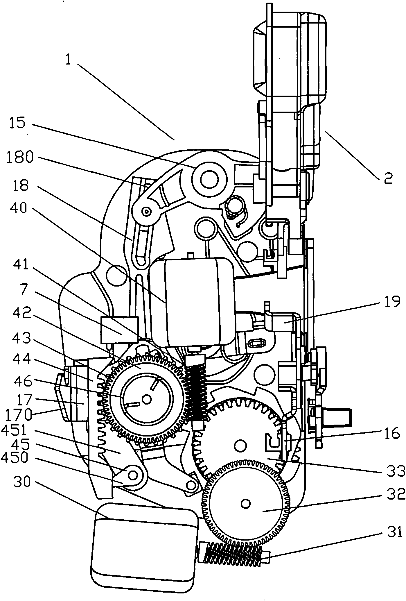 Vehicular electric door lock