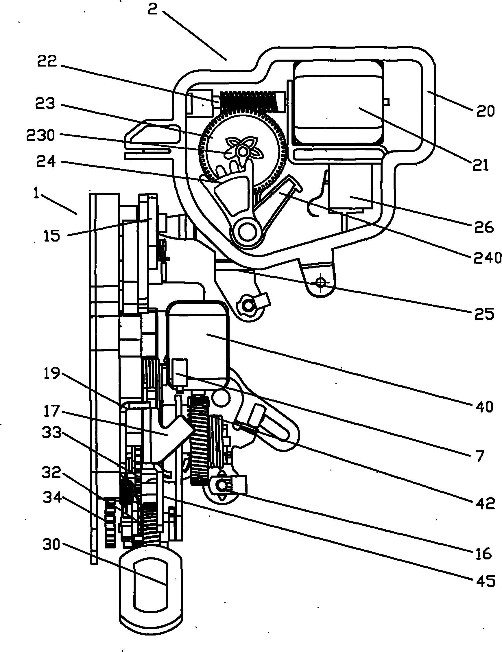 Vehicular electric door lock