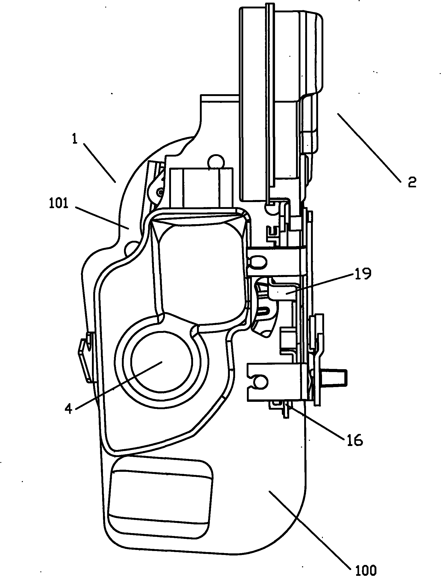 Vehicular electric door lock