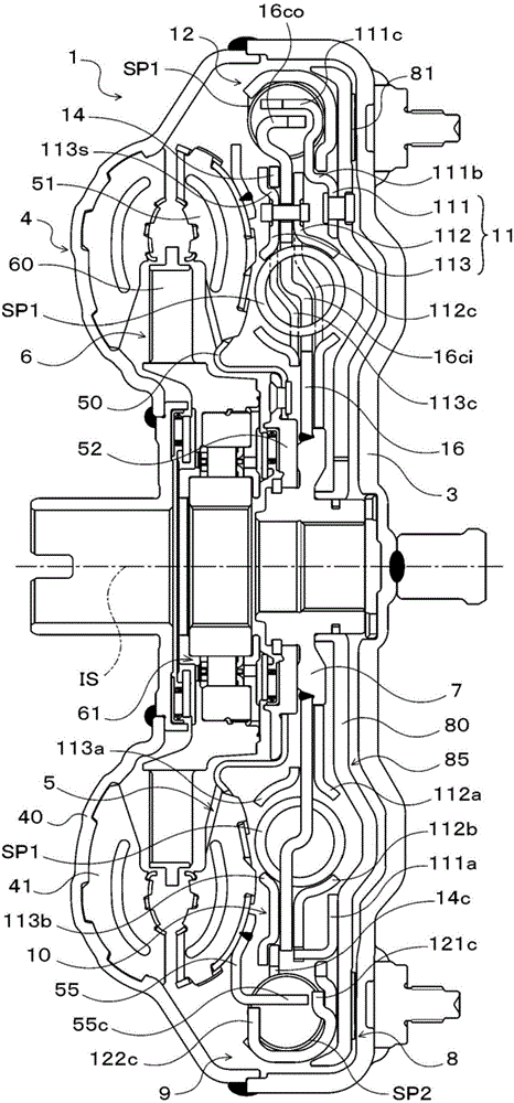 Damper device