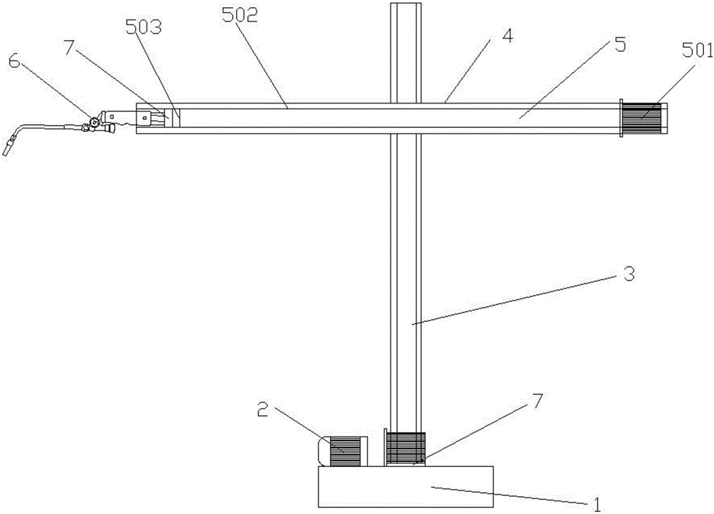 Automatic welding and clamping tool