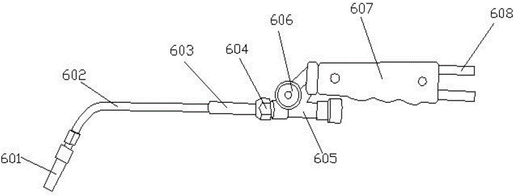 Automatic welding and clamping tool