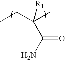 Dispersible alcohol/cleaning wipes via topical or wet-end application of acrylamide or vinylamide/amine polymers