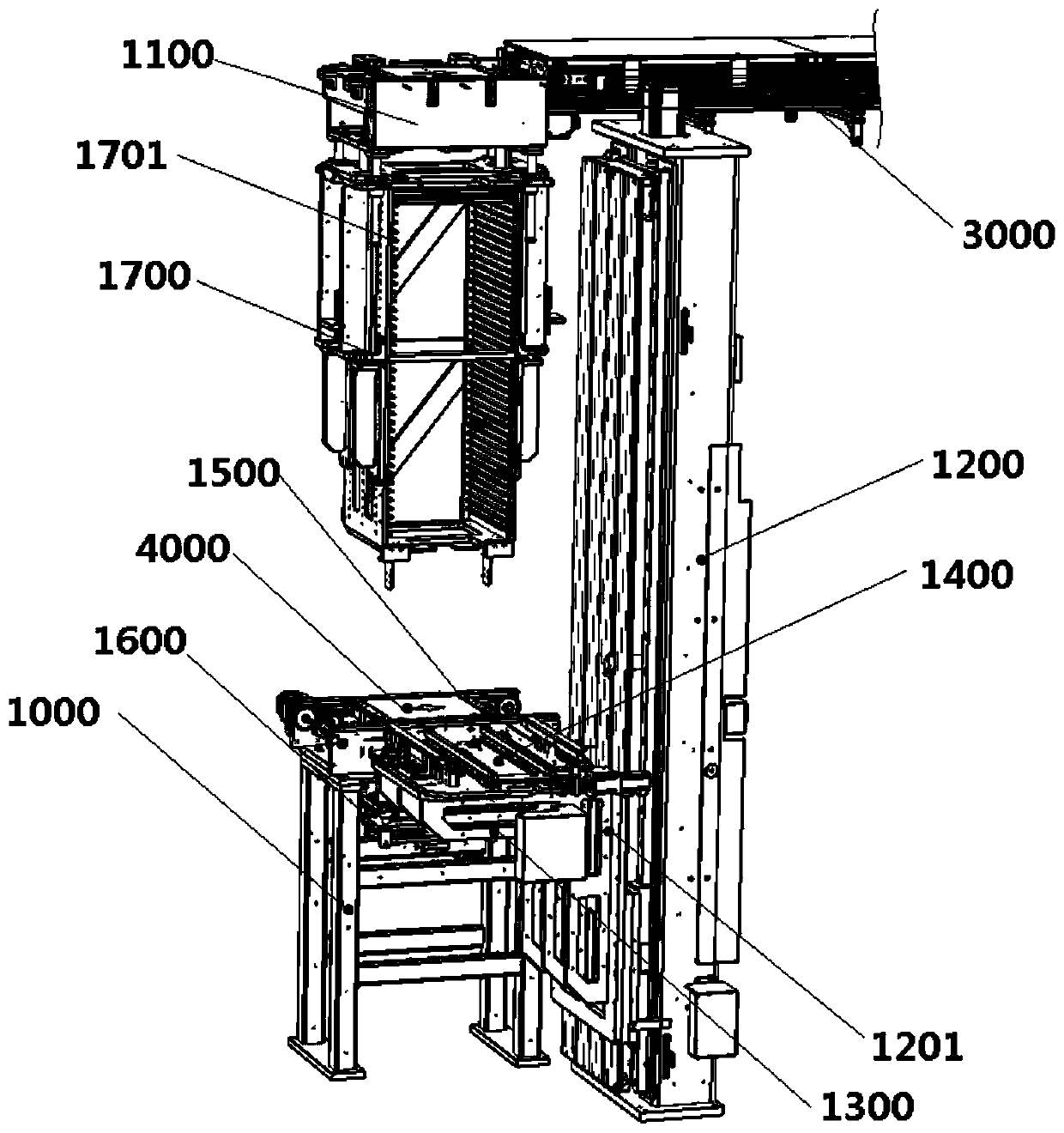 Cyclic recycling equipment for carrier