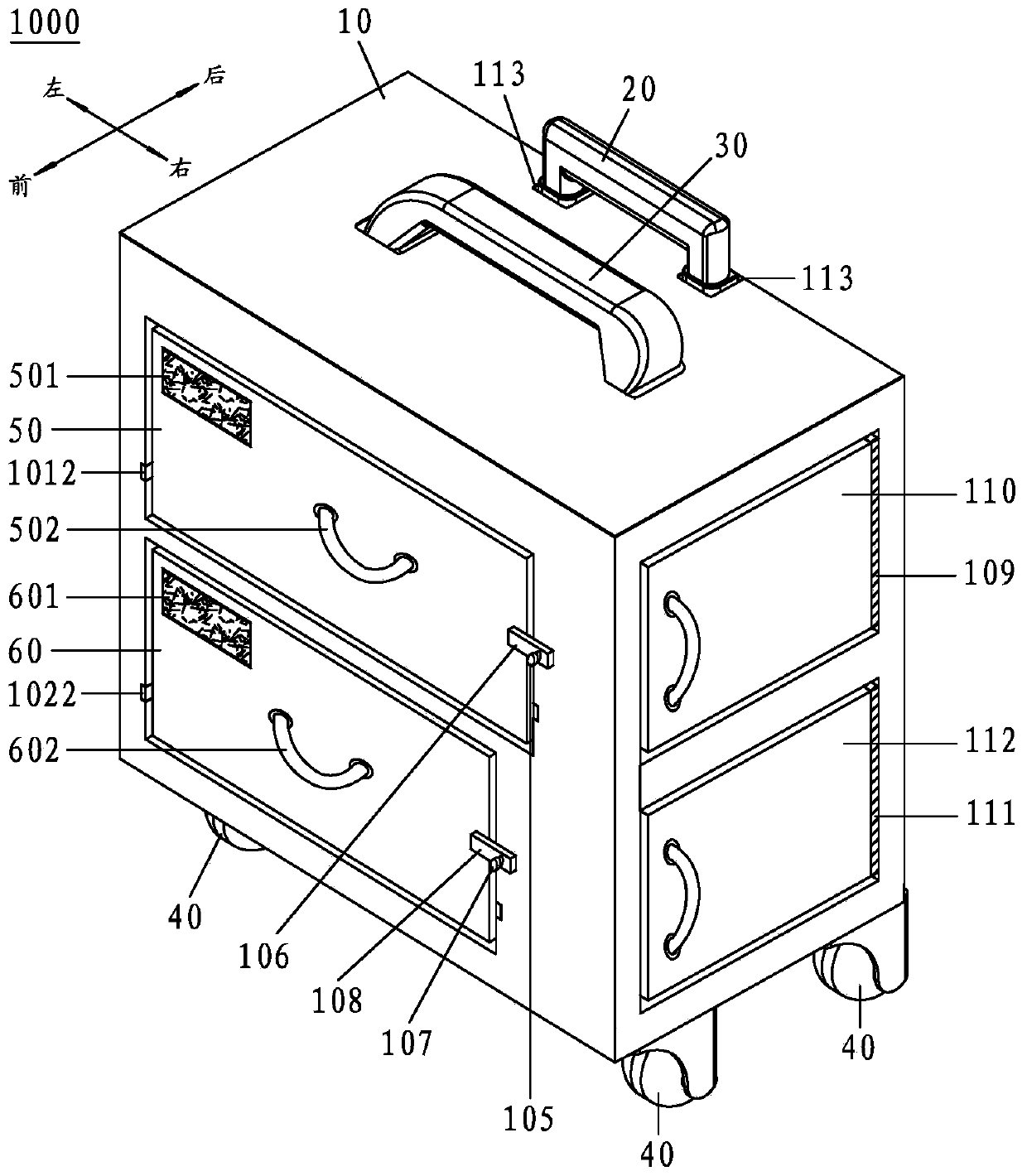 Push-pull PICC maintenance outcalls case