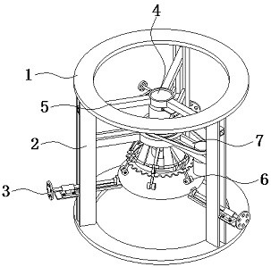 A silicon carbide crystal removal device