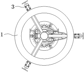 A silicon carbide crystal removal device