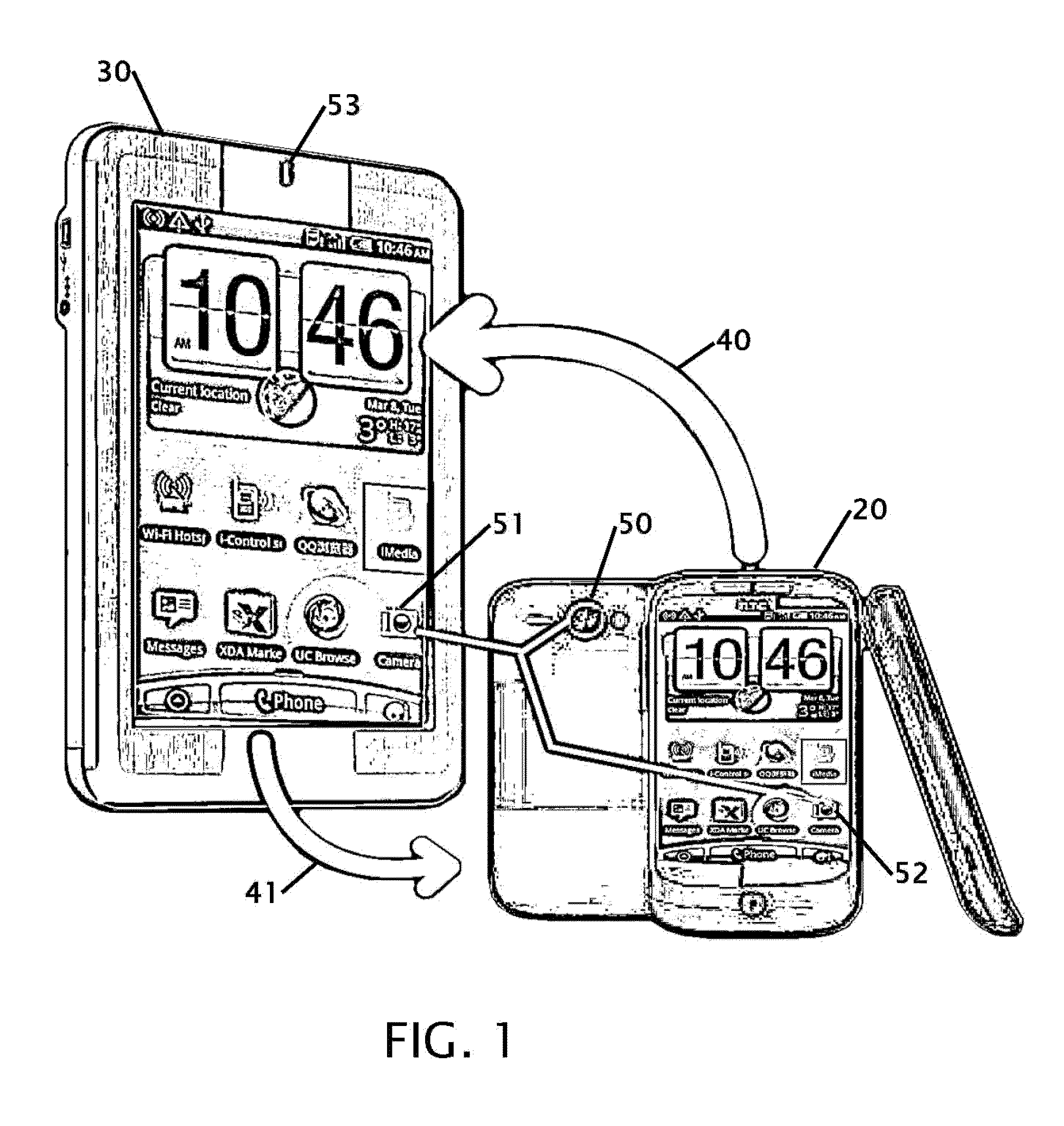 Smart phone companion loop