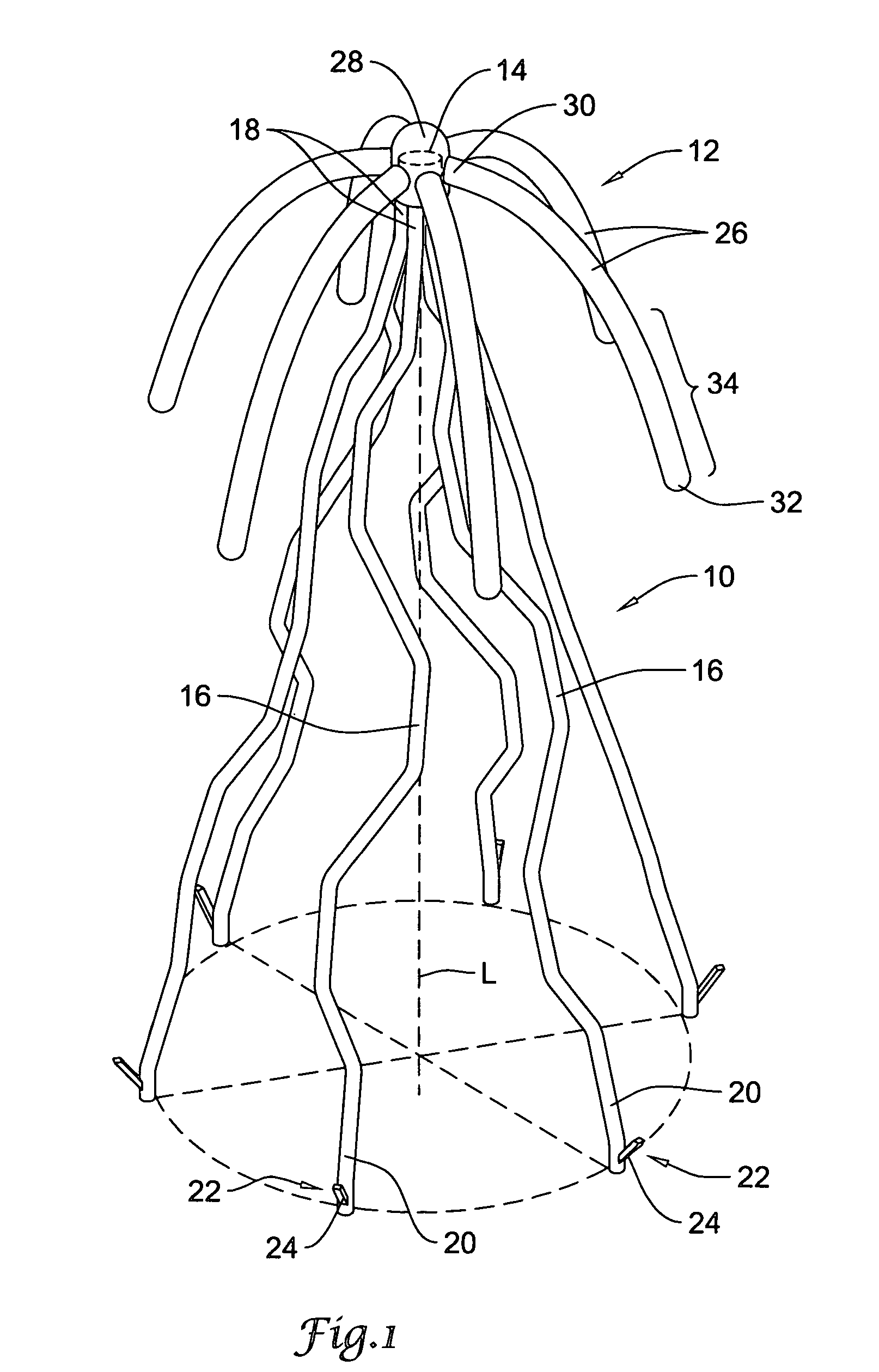 Intravascular filter with bioabsorbable centering element