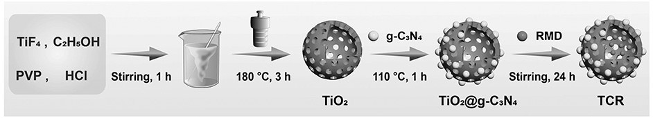 Preparation of romidepsin-loaded heterojunction nanoparticles with sonodynamic effect