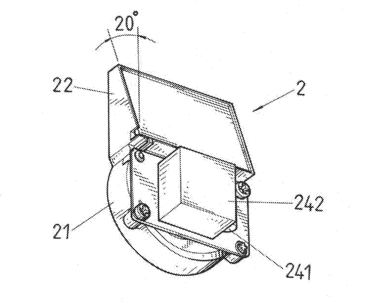 Hybrid electrostatic headphone module